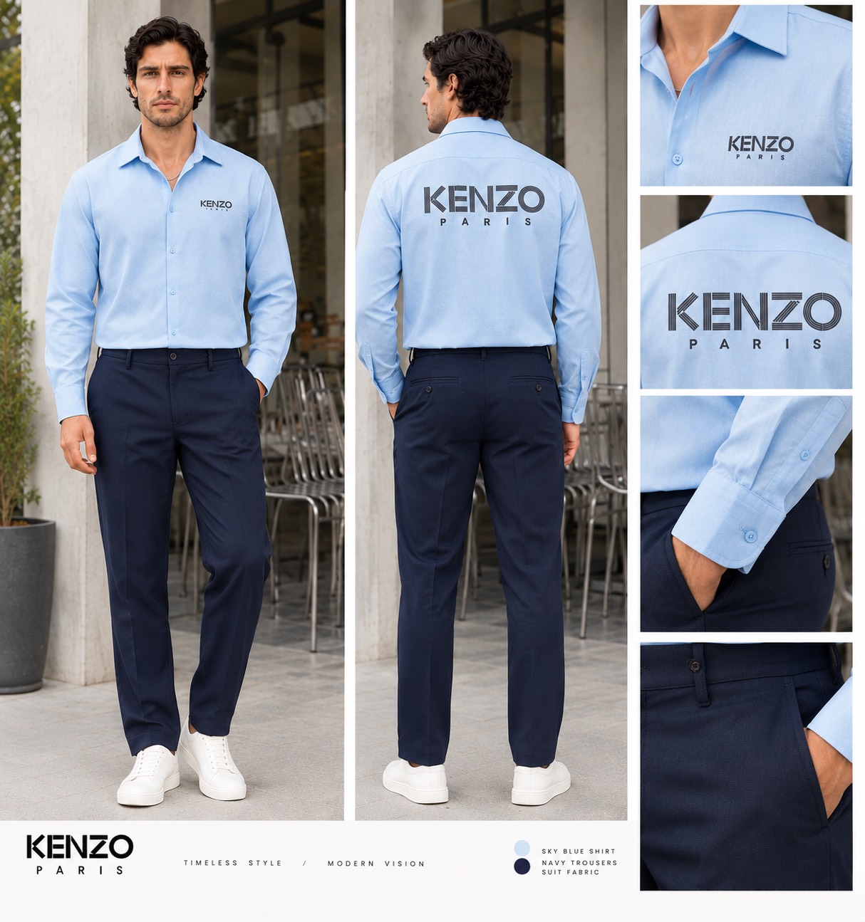 40B2E47A-4402-4C91-AC5E-2F12389C7527.png پیراهن مازراتی باکسی (آبی آسمانی) - تصویر 1
